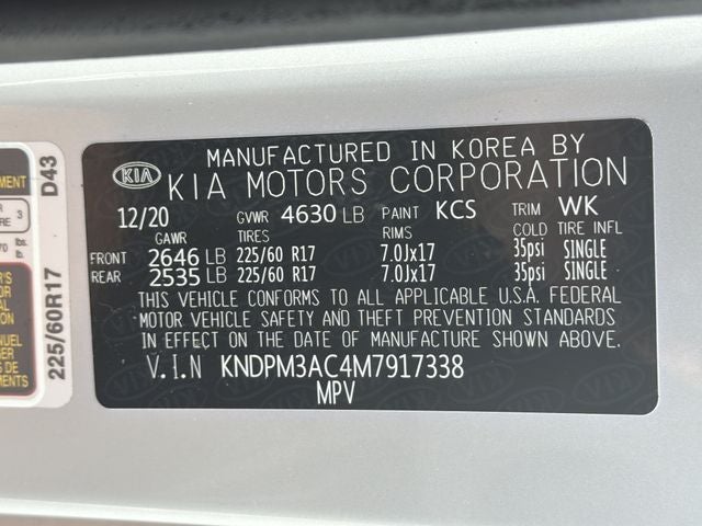 2021 Kia Sportage LX
