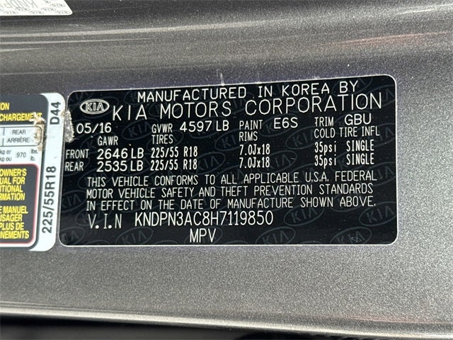 2017 Kia Sportage EX