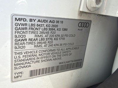 2018 Audi Q7 2.0T Premium Plus quattro