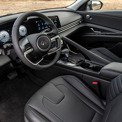 Used Hyundai Elantra Hybrid Interior