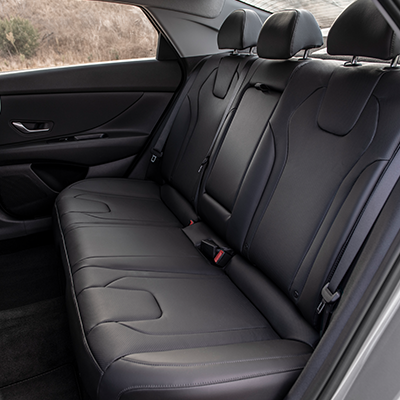 Used Hyundai Elantra Hybrid Rear Seats