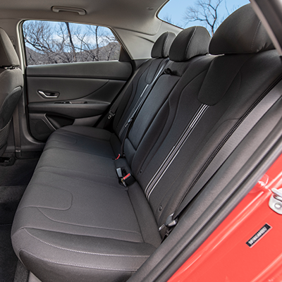 Used Hyundai Elantra Rear Seats