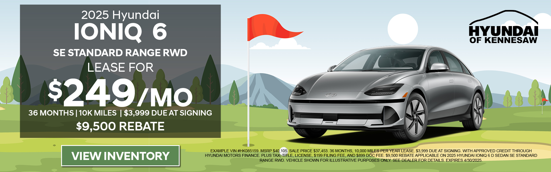 2025 Hyundai Ioniq 6 SE Standard Range RWD