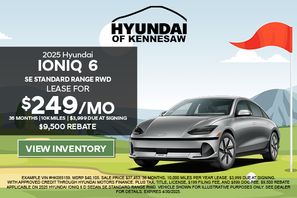 2025 Hyundai Ioniq 6 SE Standard Range RWD