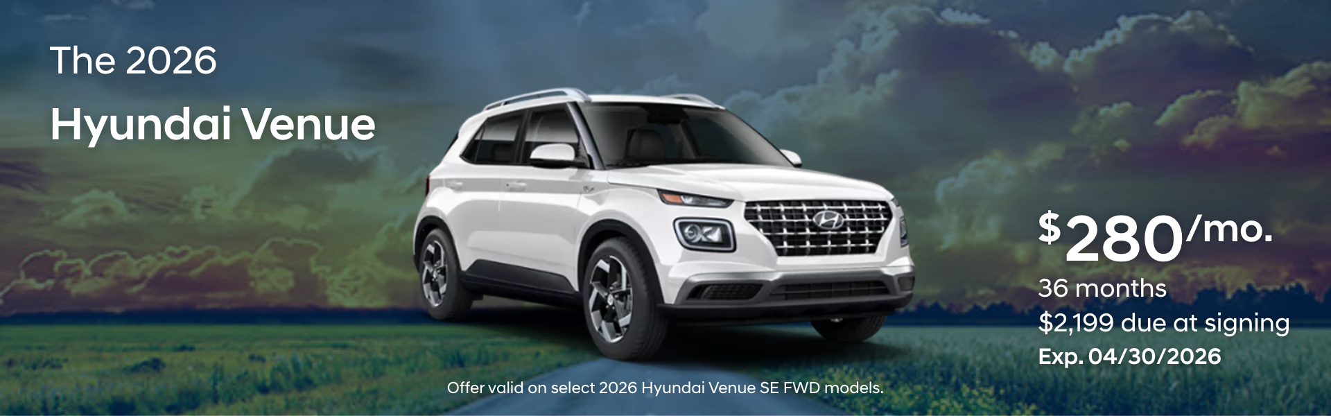 The 2026 Hyundai Venue