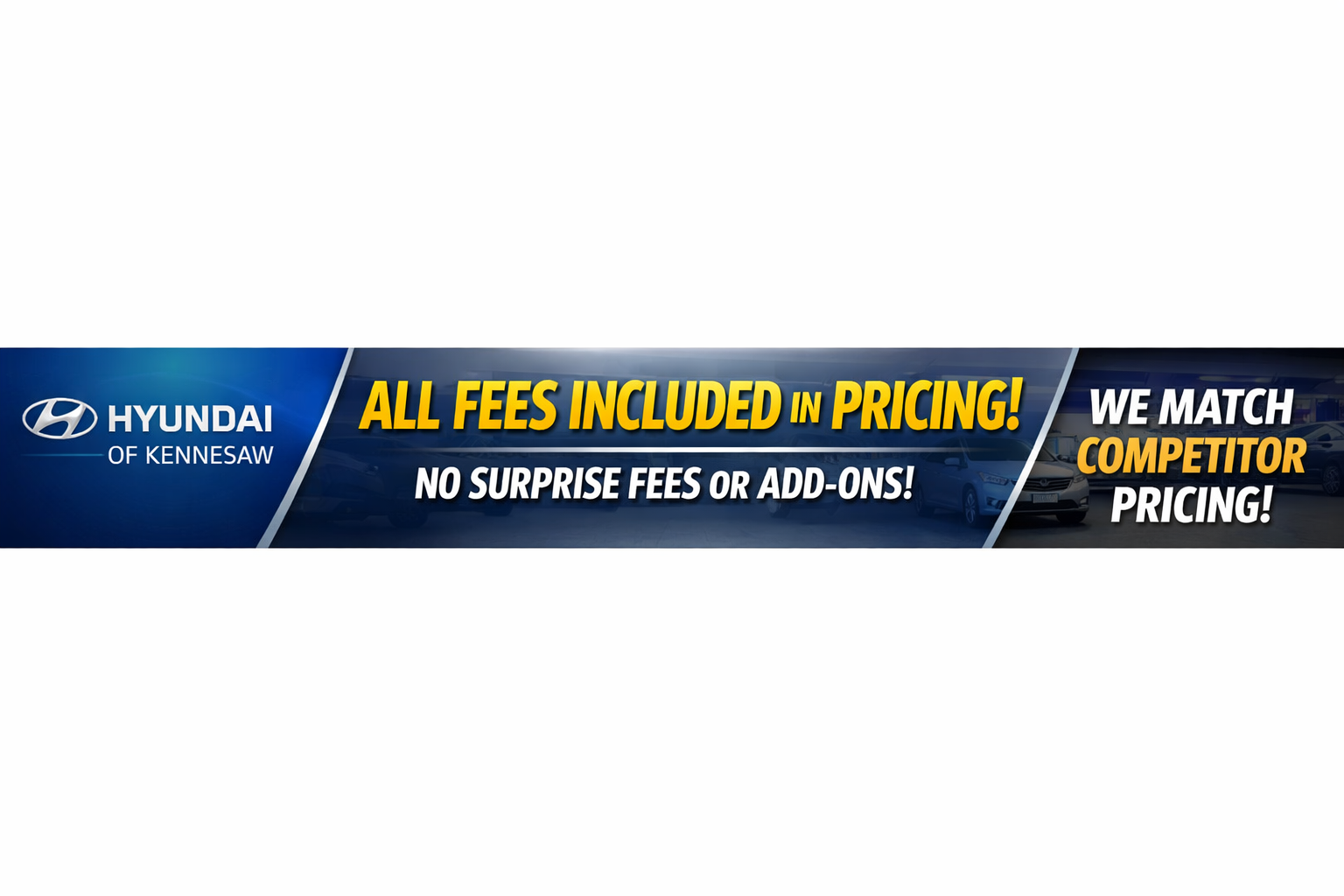 We Match Competitor Pricing