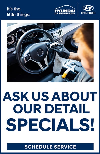 Ask us about our detail specials!